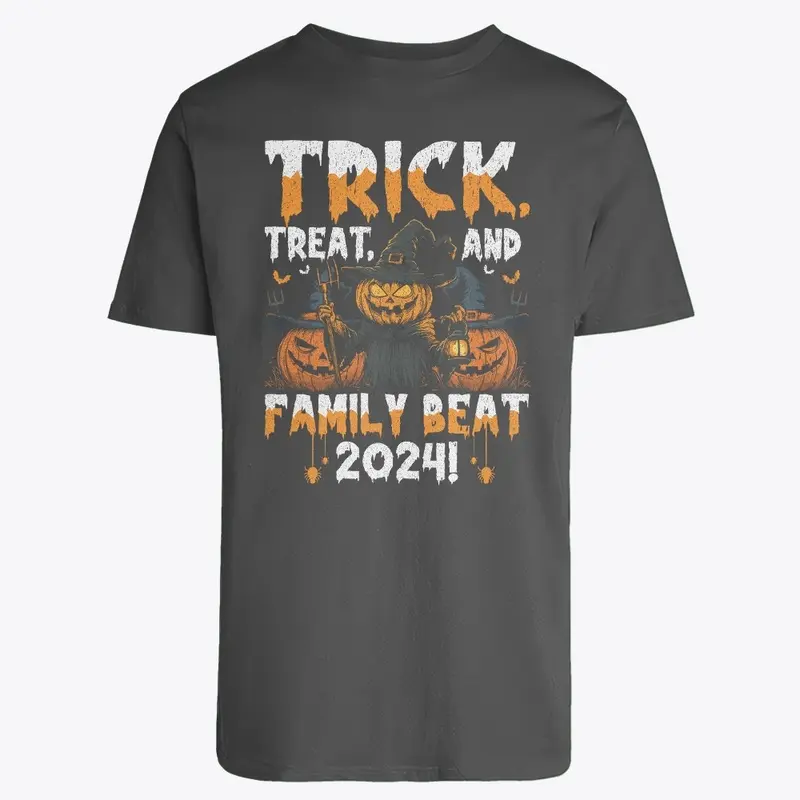 Trick, Treat, and Family Beat 2024 Tee